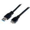 CABLE CERTIFICADO 1M USB 3.0 SUPER SPEED SS MICRO USB B MACHO A USB A MACHO ADAPTADOR - NEGRO - STARTECH.COM MOD. USB3CAUB1M CABLE CERTIFICADO 1M USB 3.0 SUPER SPEED SS MICRO USB B MACHO A USB A MACHO ADAPTADOR - NEGRO - STARTECH.COM MOD. USB3CAUB1M