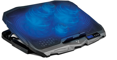 Base Enfriadora Vorago CP-301 Laptop hasta 17 Pulgadas 5 Posiciones LED 4 Ventiladores -