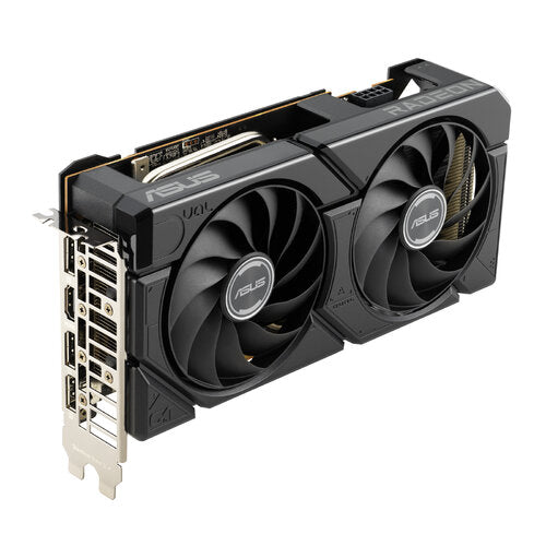 TARJETA DE VIDEO ASUS RADEON RX7600 /PCIE X16 4.0 /8GB GDDR6 /HDMI /3XDP /ESTANDAR /GAMA MEDIA