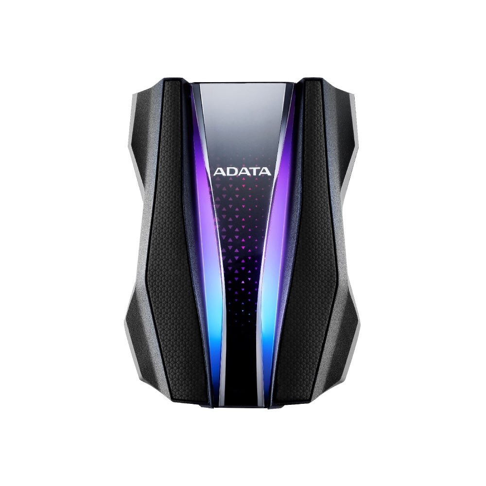 DISCO DURO EXTERNO ADATA HD770G 2TB PORTATIL 2.5 USB 3.2 NEGRO WINDOWS MAC LINUX CONTRAGOLPES GAMING RGB