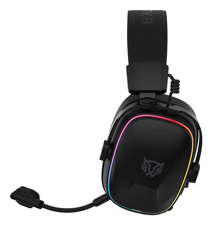 AUDIFONOS GAMER AEON EXPERT HS1100 / DIADEMA INALAMBRICOS / BT 5.3 - DONGLE USB - AUX 3.5 MM / PC - DISP MOVILES - CONSOLAS / MICROFONO OMNIDIRECCIONAL / RGB / 20 - 20 KHZ / NEGRO / BR-938501