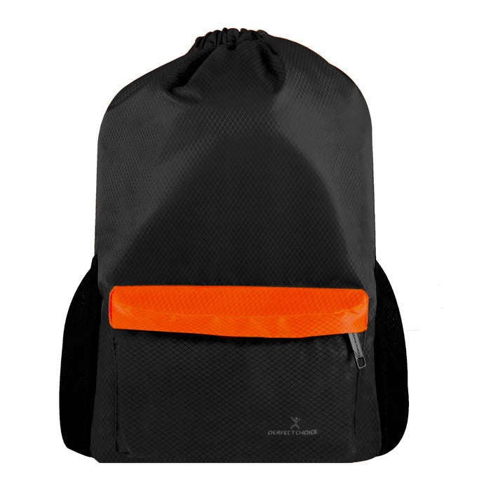 MOCHILA PERFECT CHOICE BOLSO DEPORTIVO MULTIUSOS SPORTIVA - NEGRO