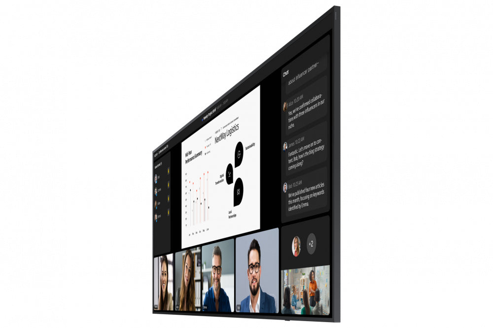 MONITOR SEÑALIZACION DIGITAL SAMSUNG 105 PULGADAS, 5,120 X 2,160 2195K QPDX-5K, 500NITS, BOCINAS, HDMI, USB-C, D.PORT, WIFI, BT, H/V, 24/7