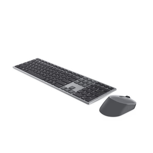 DELL Kit Teclado y Mouse Premier  KM7321W INGLES 580-AJIX. Color Gris titán - USB Inalámbrico Bluetooth/RF Mouse - Óptico - 4000 dpi - 7 Botón - Rueda de d -
