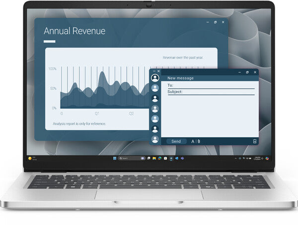 LAPTOP DELL PRO 14 COPILOT+PC | AMD RYZEN AI 5 PRO 340 | 16 GB | 512 GB SSD | 14 FHD | WIN11 PRO | 3 AÑO DE GARANTIA | SILVER | NFF86