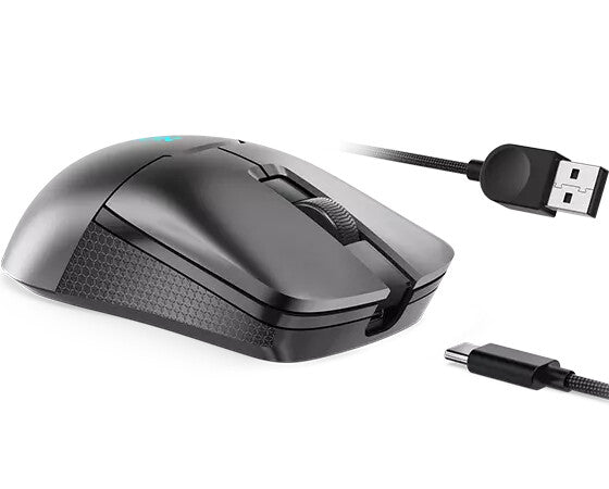 MOUSE LENOVO LEGION M600S QI INALAMBRICO / BOTONES PROGRAMABLES / RETROILUMINACION / GRIS TORMENTA