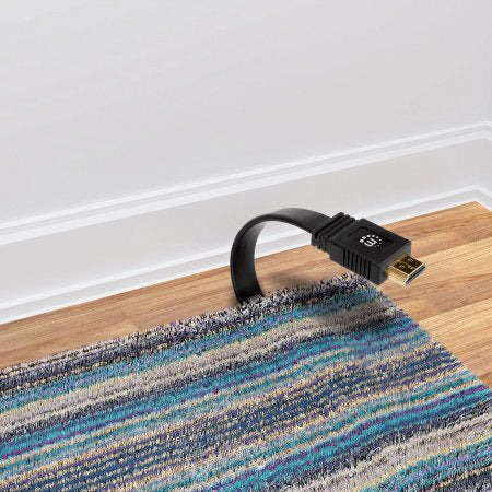 CABLES/MANHATTAN/355650/CABLE HDMI 1.4 PLANO MM 15.