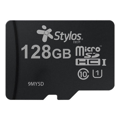 Memoria Micro SD 128 S/A Stylos. STMSD28B -