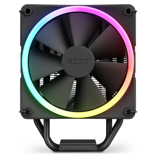 DISIPADOR DE AIRE CPU NZXT T120 / NEGRO / COMP. AMD E INTEL / RGB /GAMER