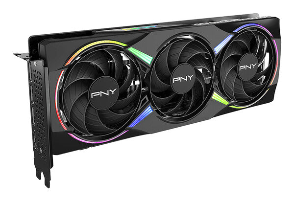 TARJETA DE VIDEO PNY GEOFORCE RTX 5060 TI TRIPLE FAN ARGB OC / 8GB GDDR7/ PCIE 5.0 / GAMA MEDIA / GAMER