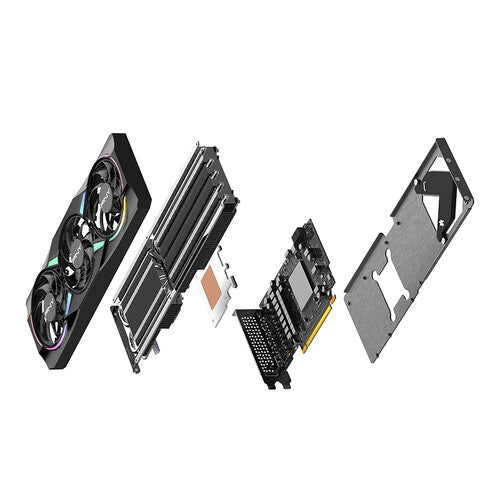 TARJETA DE VIDEO PNY GEOFORCE RTX 5070 TRIPLE FAN ARGB OC / 12GB GDDR7 PCIE 5.0 X16 / GAMA ALTA / GAMER