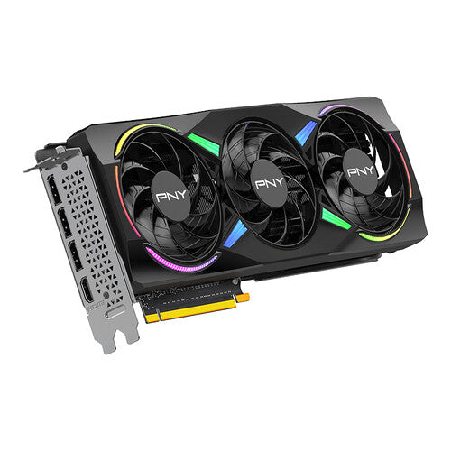TARJETA DE VIDEO PNY GEOFORCE RTX 5070 TRIPLE FAN ARGB OC / 12GB GDDR7 PCIE 5.0 X16 / GAMA ALTA / GAMER