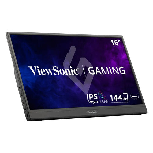 MONITOR VIEWSONIC GAMER PORTATIL VX1654 / IPS / 16 PULGADAS / FULL HD / 1920 X 1080 / USB-C / MINI HDMI / 144 HZ AMD FREESYNC/ BOCINAS INTEGRADAS/ 3 AÑOS DE GARANTIA