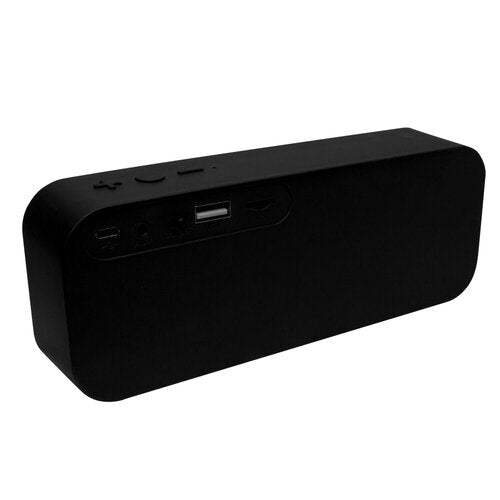 BOCINA / VORAGO / BSP-150, BLUETOOTH / MSD / USB / 3.5MM TELA NEGRO