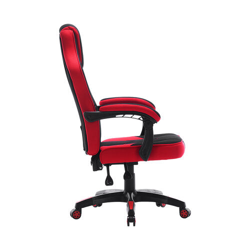 SILLA / VORAGO, START THE GAME / CGC301-RD, TELA, RECLINABLE, NEGRO/ROJO