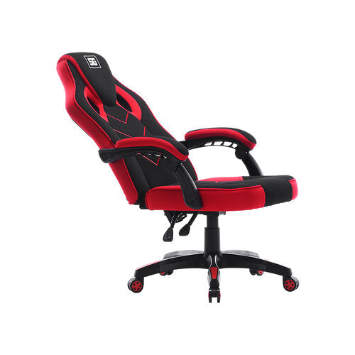 SILLA / VORAGO, START THE GAME / CGC301-RD, TELA, RECLINABLE, NEGRO/ROJO