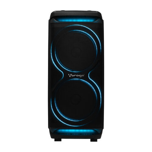 BAFLE / VORAGO / KSP-800, 15X2 MICROFONO INALAMBRICO NEGRO