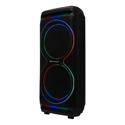BAFLE / VORAGO / KSP-800, 15X2 MICROFONO INALAMBRICO NEGRO