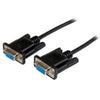 CABLE SERIAL DE 2M NULO DE MODEM SERIAL RS232 DB9 - HEMBRA A HEMBRA - COLOR NEGRO - STARTECH.COM MOD. SCNM9FF2MBK CABLE SERIAL DE 2M NULO DE MODEM SERIAL RS232 DB9 - HEMBRA A HEMBRA - COLOR NEGRO - STARTECH.COM MOD. SCNM9FF2MBK