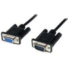 CABLE SERIAL DE 1M MODEM NULO NULL SERIAL DB9 HEMBRA A MACHO - NEGRO - STARTECH.COM MOD. SCNM9FM1MBK CABLE SERIAL DE 1M MODEM NULO NULL SERIAL DB9 HEMBRA A MACHO - NEGRO - STARTECH.COM MOD. SCNM9FM1MBK