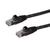 CABLE DE 5M DE ETHERNET SNAGLESS SIN ENGANCHES CAT 6 CAT6 GIGABIT 5M - NEGRO - STARTECH.COM MOD. N6PATC5MBK CABLE DE 5M DE ETHERNET SNAGLESS SIN ENGANCHES CAT 6 CAT6 GIGABIT 5M - NEGRO - STARTECH.COM MOD. N6PATC5MBK