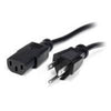 CABLE DE CORRIENTE DE 1.8M ESTANDAR DE ALIMENTACION PARA COMPUTADORA - 18 AWG - NEMA5-15P A C13 - 10A 125V - STARTECH.COM MOD. PXT101 CABLE DE CORRIENTE DE 1.8M ESTANDAR DE ALIMENTACION PARA COMPUTADORA - 18 AWG - NEMA5-15P A C13 - 10A 125V - STARTECH.COM MOD. PXT101