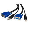 CABLE KVM DE 1.8M TODO EN UNO VGA USB A USB B HD15 - 2 EN 1 - STARTECH.COM MOD. SVUSB2N1_6 CABLE KVM DE 1.8M TODO EN UNO VGA USB A USB B HD15 - 2 EN 1 - STARTECH.COM MOD. SVUSB2N1_6
