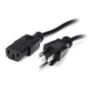 CABLE DE CORRIENTE DE 3.6M DE ALIMENTACION PARA COMPUTADORA - NEMA 5-15P A C13 - 18AWG - 10A 125V - STARTECH.COM MOD. PXT10112 CABLE DE CORRIENTE DE 3.6M DE ALIMENTACION PARA COMPUTADORA - NEMA 5-15P A C13 - 18AWG - 10A 125V - STARTECH.COM MOD. PXT10112