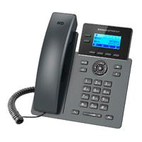 TELFONO IP GRANDSTREAM GRP2602W, 4 CUENTAS SIP 2 LINEAS WIFI  P. LCD 2 PUERTOS 10/100 SOPORTA (EHS)  INCLUYE ELIMINADOR DE CORRIENTE (NO POE)