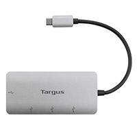HUB-C TARGUS ACH226BT 4 PORT TO USB-A 3.0 COLOR PLATA