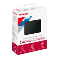 DD EXTERNO 2TB TOSHIBA CANVIO ADVANCE V10 2.5//USB 3.0//ROJO//VELOCIDAD DE TRANSFERENCIA 5GB/S/WIN10/ MACOS V10.15 /V10.14 / V10.13