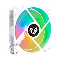 KIT 3 VENTILADORES BALAM RUSH EOLOX BLAZE EX70K / FLUJO DE AIRE 30.71 CFM / VELOCIDAD 1200 RPM / SILENCIOSO 22.1 D B / 3 PINES MACHO Y HEMBRA / AURA RGB / 3 PZ / BLANCO / BR-937979