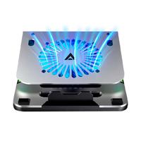 BASE ENFRIADORA ACTECK FROOST EX BE650 / 4 PUERTOS USB / 16 PULGADAS / PESO 0.750 G /1 VENTILADOR / ALUMINIO / ANTIDERRAPANTE / RGB / AC-936156