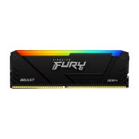 MEMORIA KINGSTON FURY BEAST RGB BLACK XMP/  DDR4 /16GB / 3200MT/S / DIMM / CL16