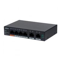 SWITCH/ DAHUA/ CS4006-4GT-60 - SWITCH POE DE 6 PTOS GIGABIT/ 4 PTOS POE 10/100/1000/ 2 PTOS UPLINK 10/100/1000/60 WATTS TOTALES/ADMINISTRABLE EN LA NUBE POR DOLYNK CARE/ POE HASTA 250MT CARCASA MET