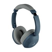 AUDIFONOS ON-EAR INALAMBRICOS PLEGABLES MANOS LIBRES CON BT PERFECT CHOICE SOUNDIA - AZU