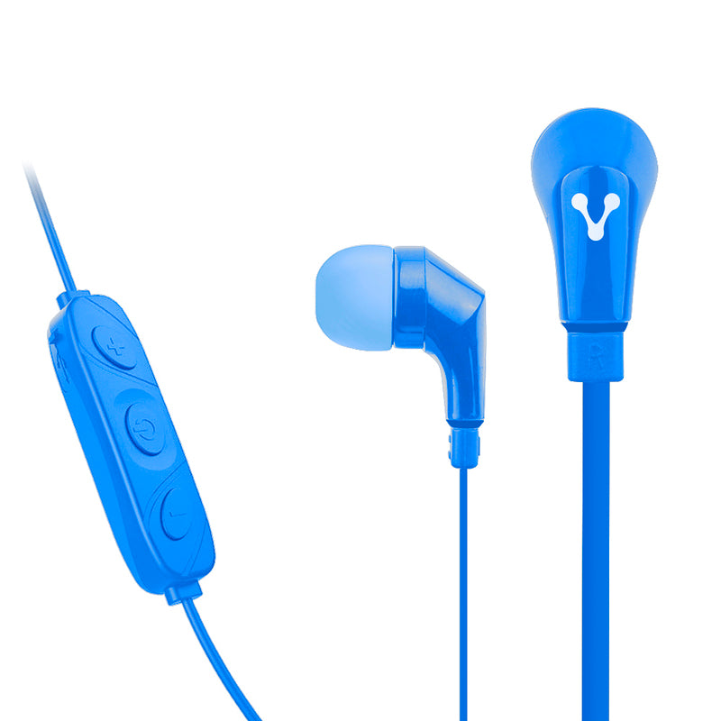 AUDIFONOS VORAGO BLUETOOTH MANOS LIBRES C/VOL AZUL EPB-103-BL