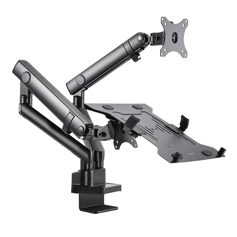 Soporte 2 en 1 ENFORCE MOTION SM636 ACTECK ELITE SERIES Soporte para Monitor y Laptop 2 en 1 para  Escritorio -