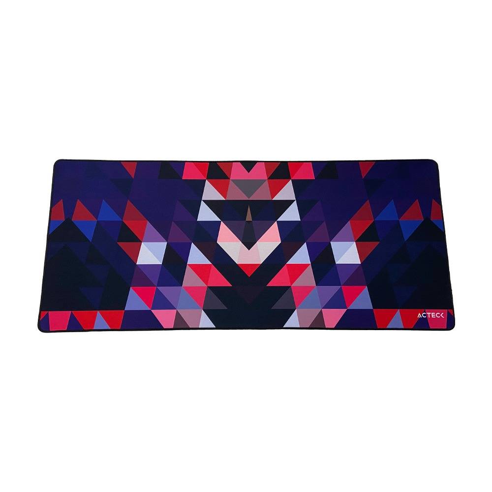 Mouse Pad Vibe Flow Vitro MT464T ACTECK Advanced Series Tela + Goma - Medidas 80cm x 35cm