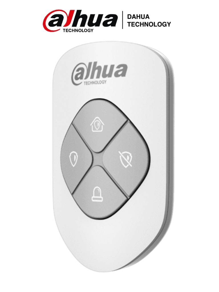 Control Remoto Tipo Llavero de 4 Botones / Armado-Desarmado-En Casa-Emergencia/ Función de Salto de Frecuencia / Led Indicador de Estado -