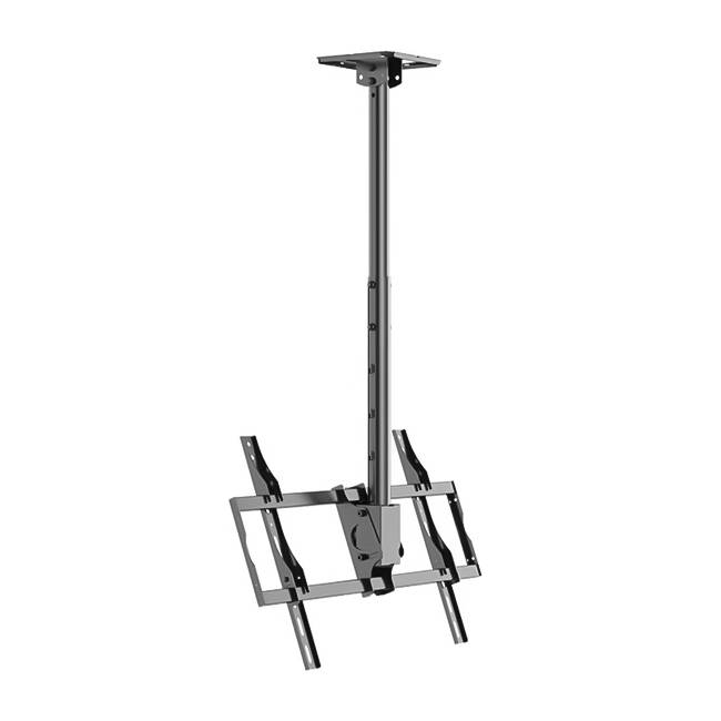 Soporte techo para pantalla BD-SS-KLC-T1-BK Ángulo de -5° a 20°. Soporta pantallas  de 32 a 75 pulgadas. -