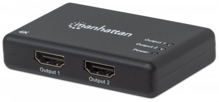 207669 Splitter HDMI de 2 puertos; Resolución 4K@30Hz - Video full 3D y Color Profundo.