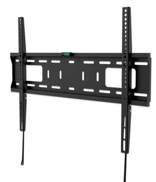 461986 Soporte para TV con montaje en pared - Soporta pantallas de 37 pulgadas a 70 pulgadas con peso de hasta 50 kg, diseño ultra delgado, negro