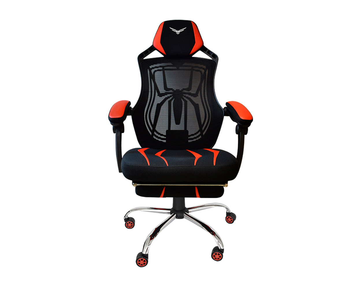 Silla Gaming Naceb Technology NA-0928 - Gamer, Asiento acolchado, Negro/Rojo