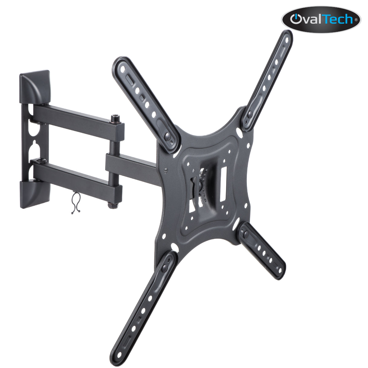 Soporte de Pared Movil OVALTECH OVTV-M2355 para TV de 23 pulgadas a 55 pulgadas (Resistencia 30kgs) -
