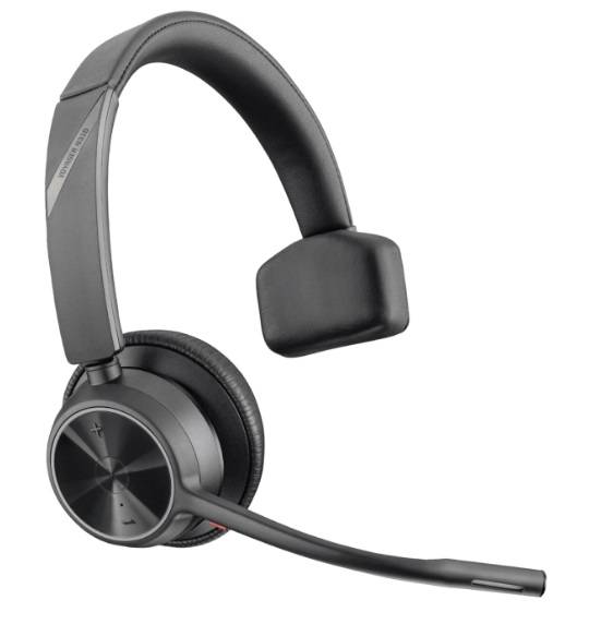 Poly Voyager 4310 - USB-A, Binaural, incluye base de carga, Monoaural