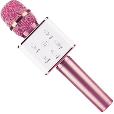Micrófono BROBOTIX 832464 - Inalámbrico, Rosa