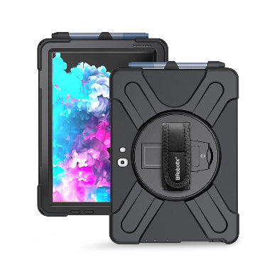 FUNDA PROTECTOR C/CORREA - USO RUDO, GIRO 360º, P/SURFACE GO, GO2, GO3, GO4 BROBOTIX 6005361