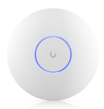 Access Point UBIQUITI (U7-PRO) AP WIFI 7 con frecuencia de 6GHZ libre de interferencia - Montaje en techo, 1 Puerto RJ45 de 2.5 GbE, 5765 Mbps en 6Ghz, Alim