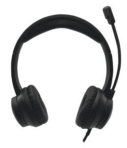 AUDIFONOS ACTECK DISCOVER HU430 / DIADEMA CON MICROFONO  / CONTROLADOR DE VOLUMEN / ALAMBRICO / USB / SONIDO ESTEREO / NEGRO/ AC-932233